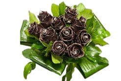 chocolade liefde rozen