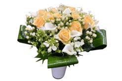 cappuccino boeket bloemen