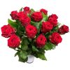 16 rode rozen boeket
