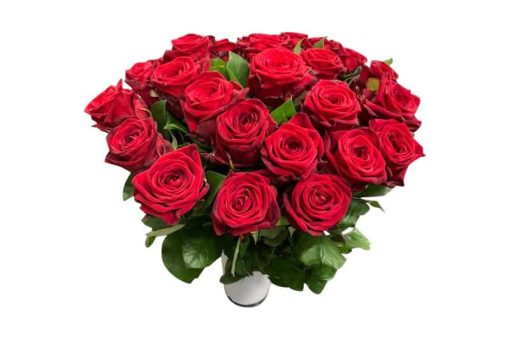 24 rode rozen boeket