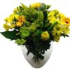 XL geel bloemen boeket