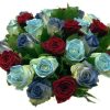 Blue Love rozen boeket