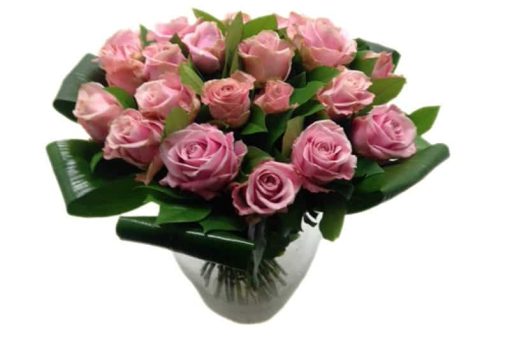 Boeket pink avalanche rozen
