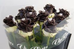 chocolade liefde rozen