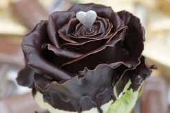 chocolade liefde roos