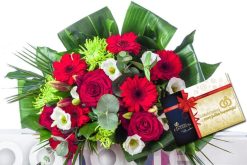 Gefeliciteerd met Valk huwelijk bloemen