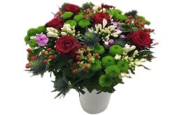 Kermit boeket bloemen