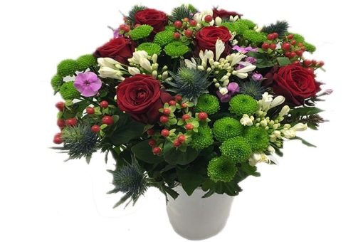 Kermit boeket bloemen
