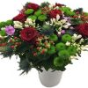 Nieuw huis kermit boeket bloemen