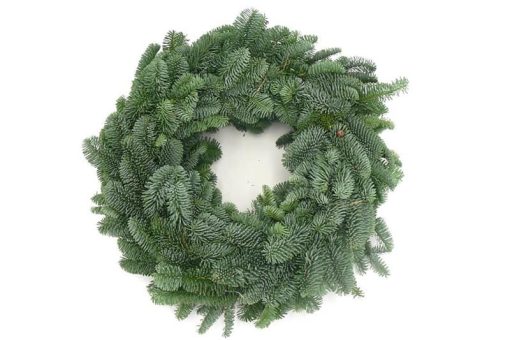 Kerstkrans groen nobilis 30 cm