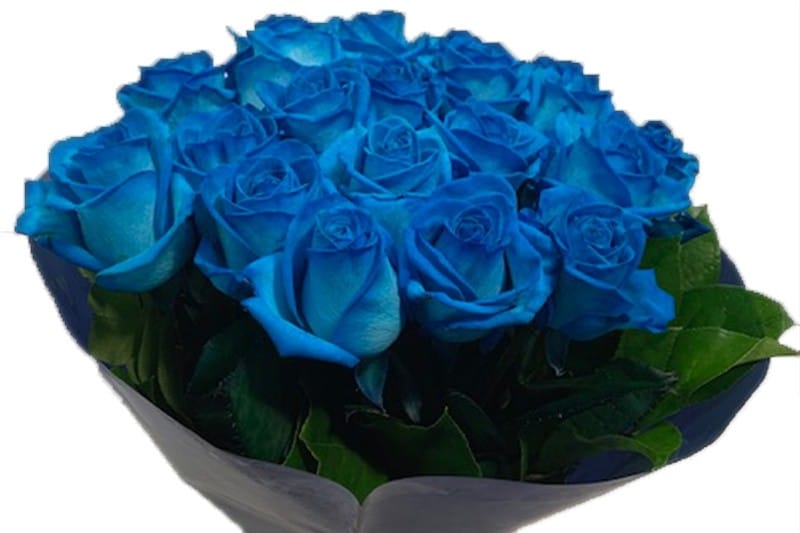 Boeket licht blauwe rozen
