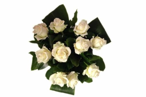 boeket violet paarse love rozen