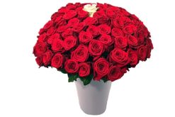 Rode rozen boeket naar keuze 10 tot 100 stuks
