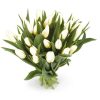 Witte tulpen boeket