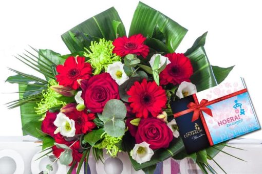 Zwangerschap bloemen Valk