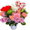 Moederdag bloemen pink
