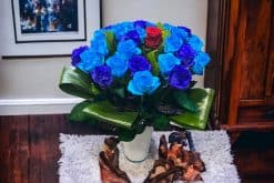 Azzurro rozen boeket