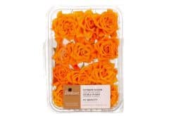 eetbare rozen oranje