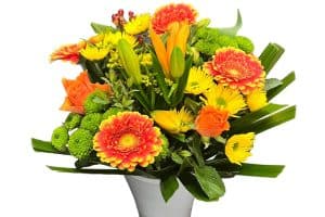 bloemetje bij geslaagd