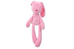 knuffel konijn roze