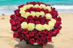 Rozen met letter